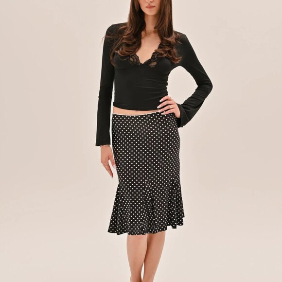 Zeia midi skirt - polka dots - Picture 2 of 6